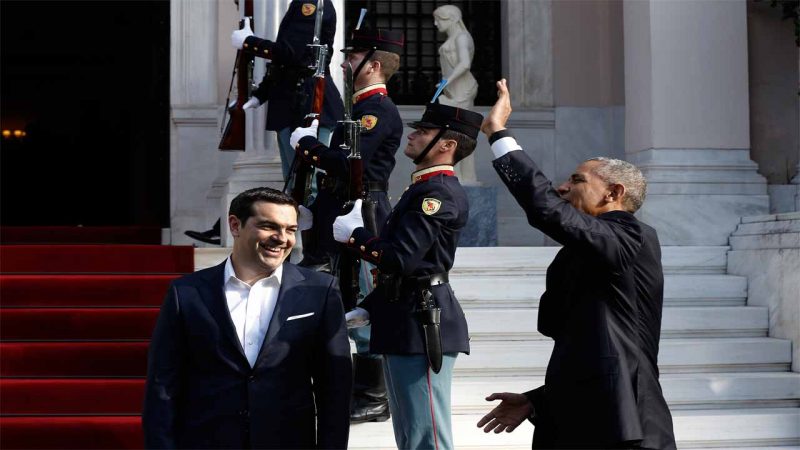 Ομπάμα βρίσκεται ήδη στην Αθήνα
