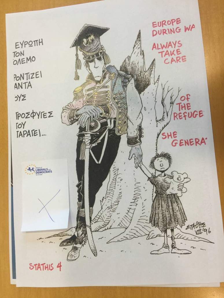 λογοκρισία σε Έλληνες σκιτσογράφους