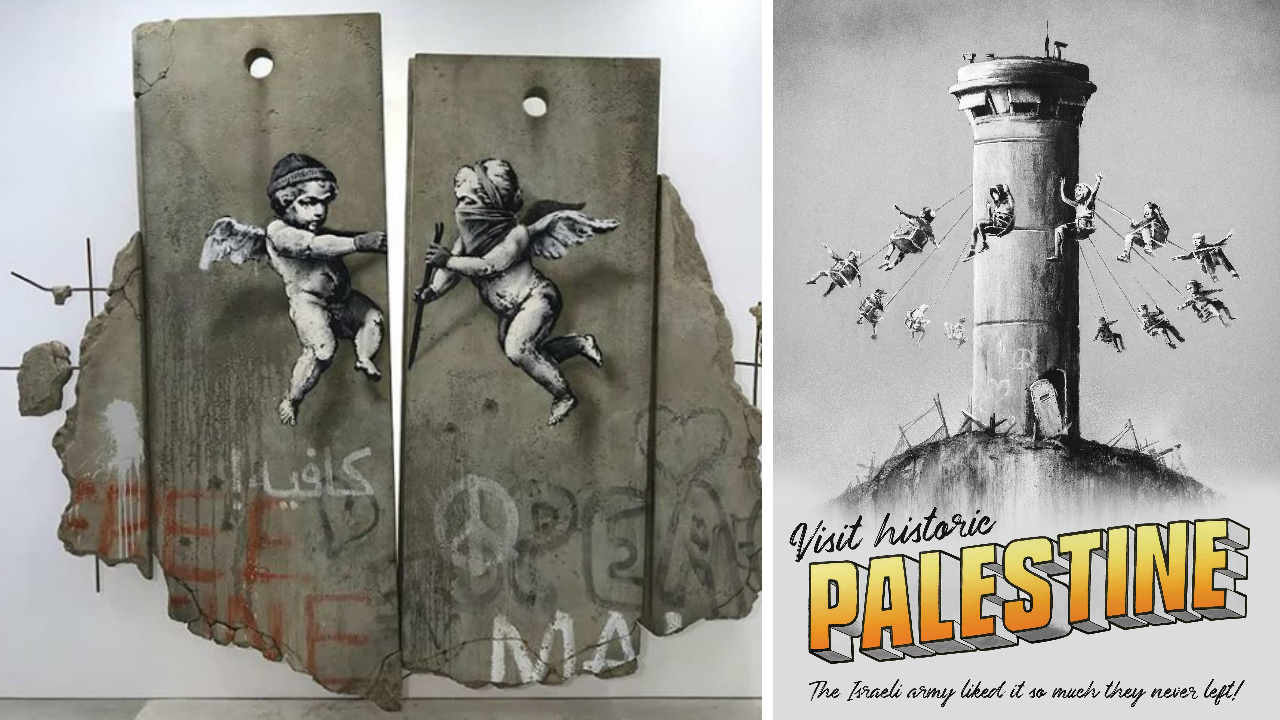 Ο Banksy μοίραζε